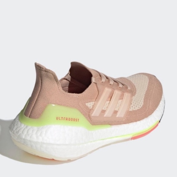 adidas UltraBOOST 21 Ash Pearl Halo Ivory - Picture 2 of 9